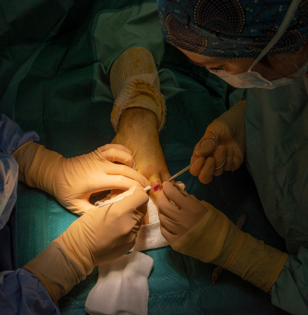 Bloc opératoire dédié à la chirurgie de la main, Hôpital Privé des Peupliers